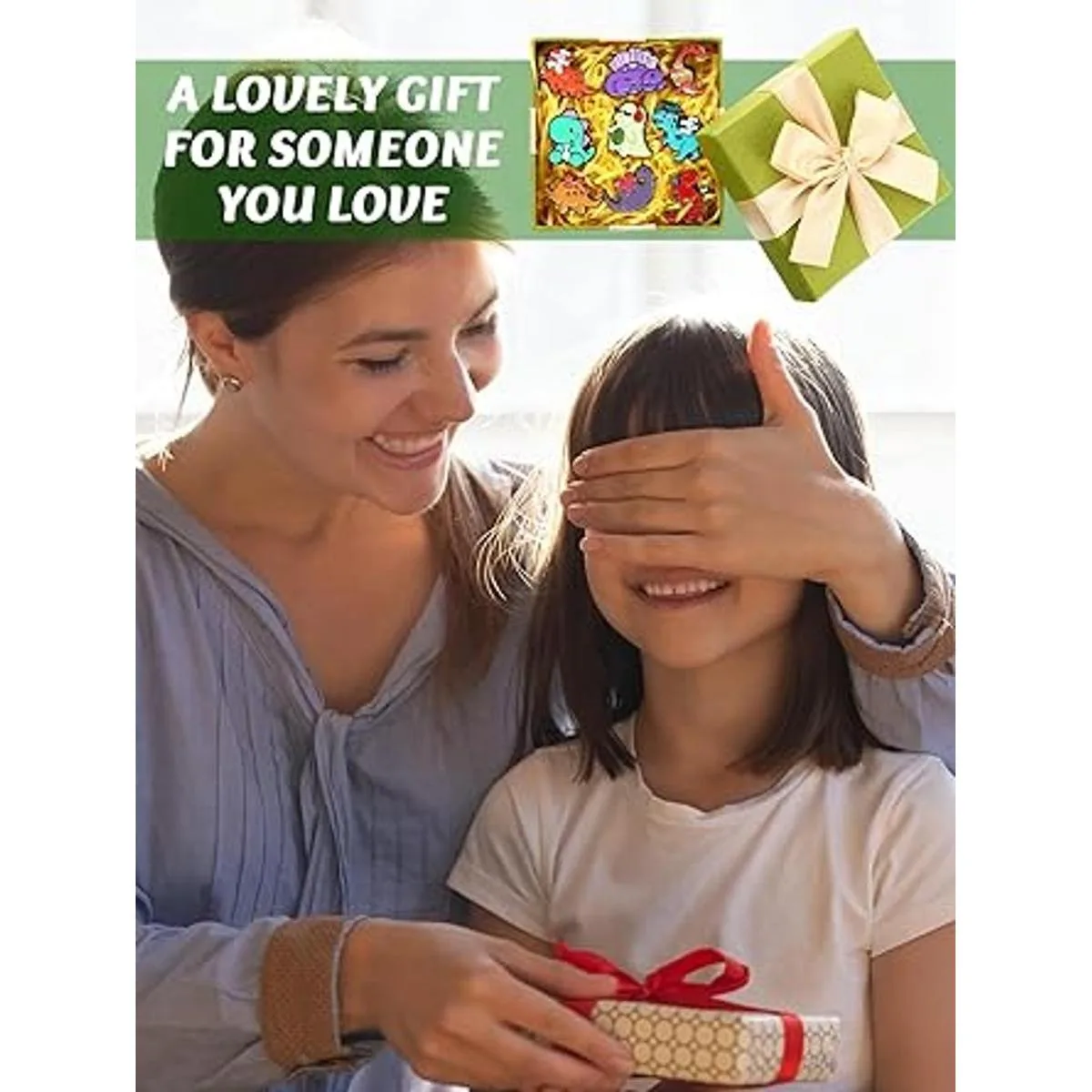 Juego de 20 broches de esmalte con diseño de dinosaurio_7