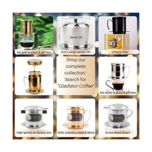 Juego de filtros para cafetera vietnamita filtros de café_6