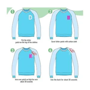 52 parches de letras termoadhesivos con diamantes de_5