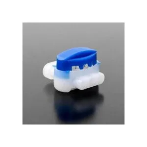 QWORK Paquete de 50 conectores de 3 cables eléctricos IDC_6