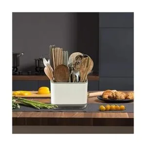 Soporte para utensilios escurridor de cubiertos para_5