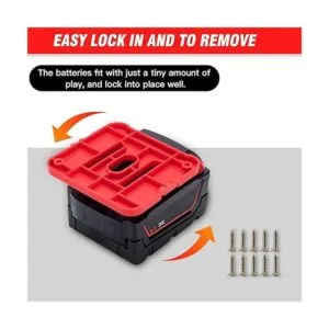 Soporte de batería para baterías Milwaukee M18 de 18 V_5