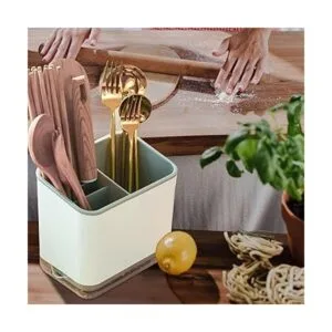 Soporte para utensilios escurridor de cubiertos para_7