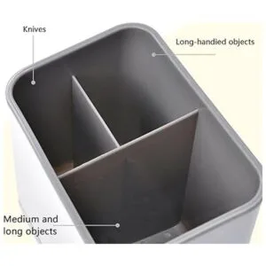 Soporte para utensilios escurridor de cubiertos para_6