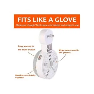 Soporte de pared para Google Nest Mini y Google Home Mini_3
