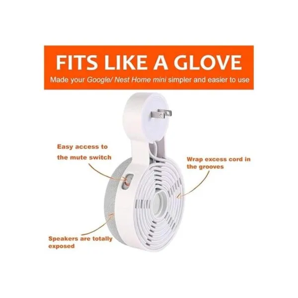 Soporte de pared para Google Nest Mini y Google Home Mini_3
