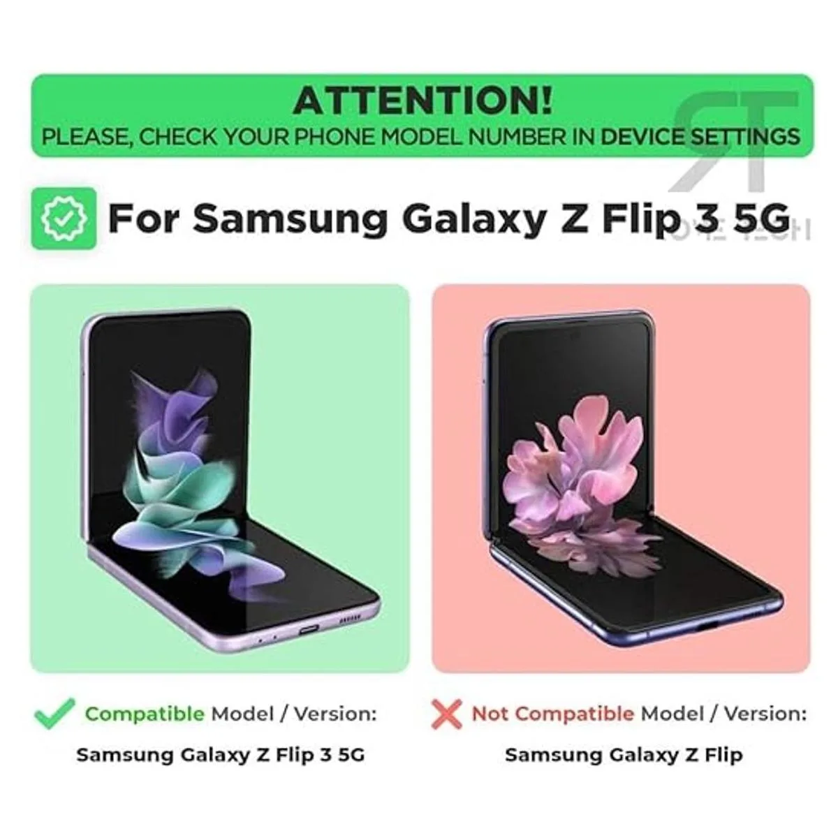 Rome Tech SMF711B Funda de teléfono con clip para_2