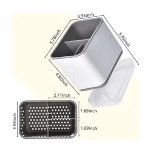 Soporte para utensilios escurridor de cubiertos para_3