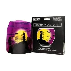 MODGY Paquete de 4 linternas luminarias Velas LED_2