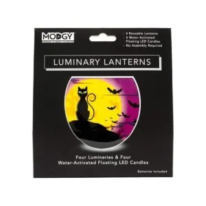 MODGY Paquete de 4 linternas luminarias Velas LED_3