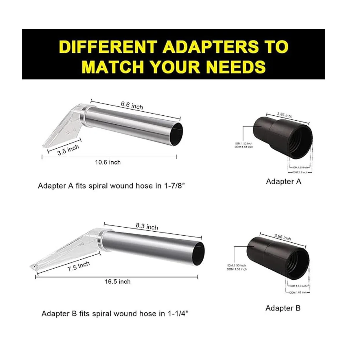 YSJWAER Carpet Vac Extractor AttachmentTool Cleaning_2