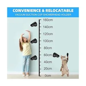 Soporte de cabezal de ducha con ventosa soporte de ducha_5