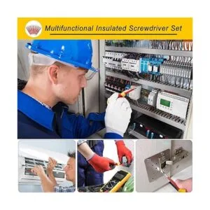 Juego de destornilladores eléctricos aislados de 1000 V_6