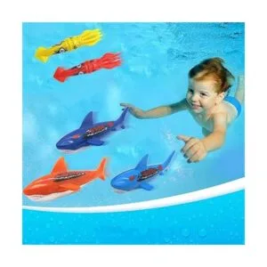 Juego de juguetes de buceo en piscina para niños_4