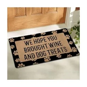 GXFC Tapete de bienvenida con parte trasera de goma We_2