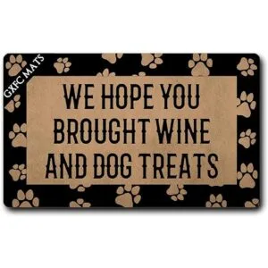 GXFC Tapete de bienvenida con parte trasera de goma We_1