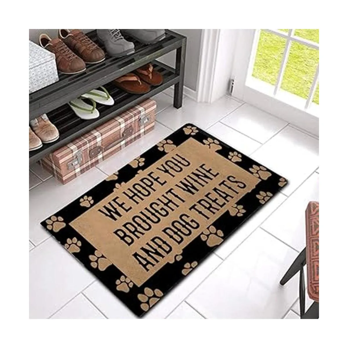 GXFC Tapete de bienvenida con parte trasera de goma We_4