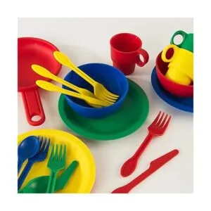 Juego de 27 piezas de utensilios de cocina para niños de_4