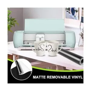 UCEC Vinilo extraíble negro para Cricut Maker 3 Cricut_5
