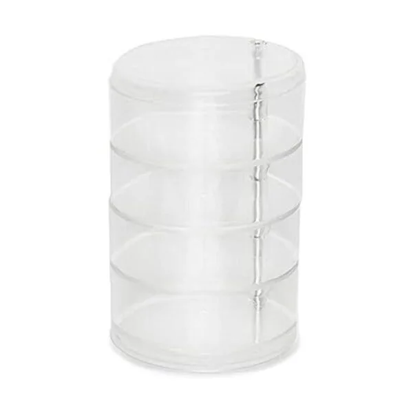 Organizador de joyas de plástico recipiente para corbata_5