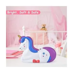 Alcancía de unicornio para niñas banco de dinero de_3