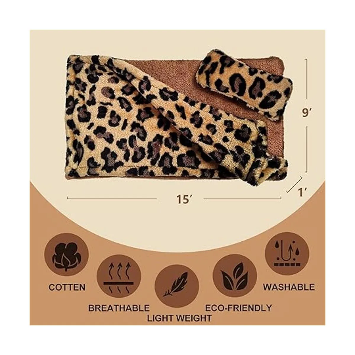 Juego de cama de reptiles con correa de lagarto arnés de_3