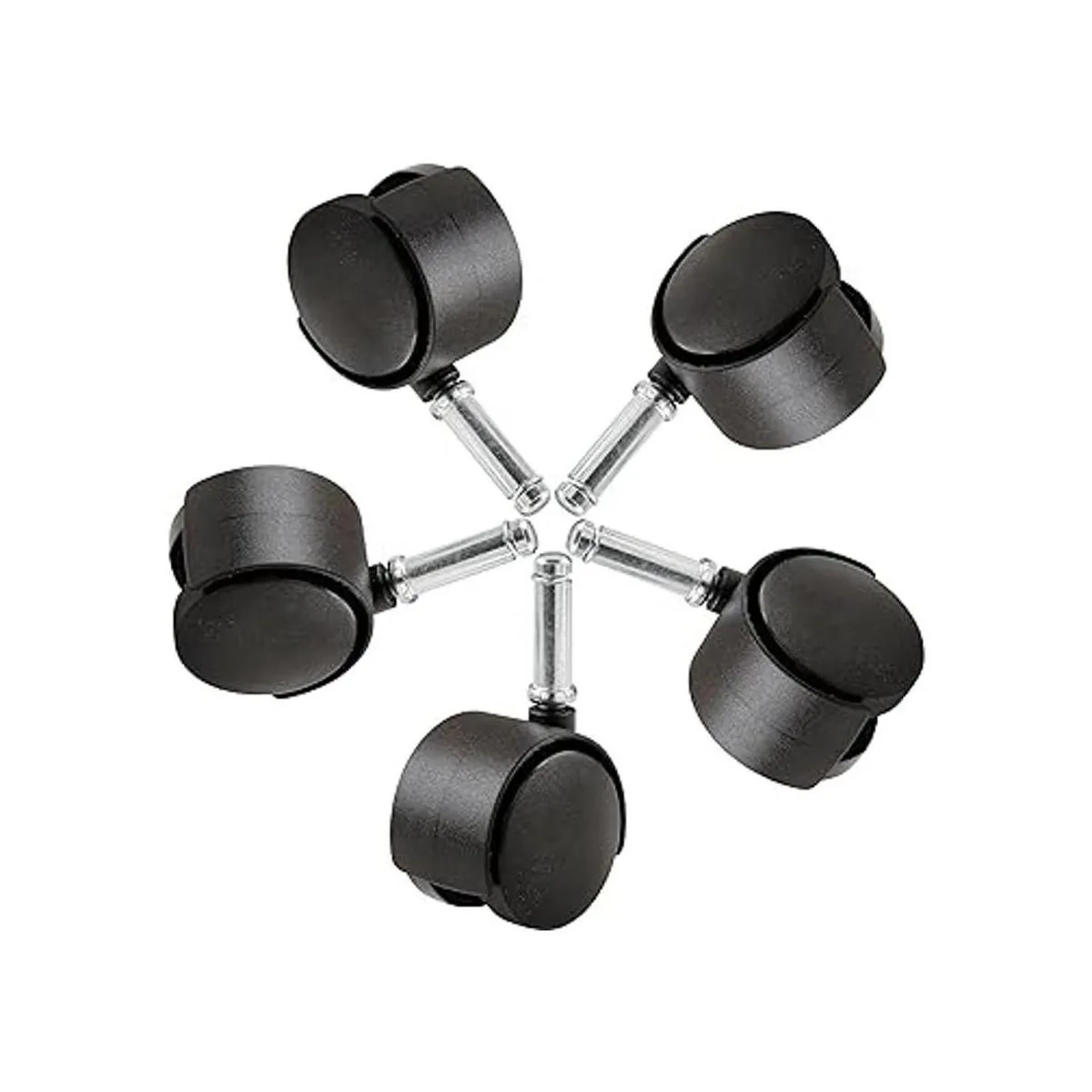 Shepherd Hardware 8741E Ruedas para silla de oficina de_5