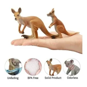 Toymany Juego de 6 figuras australianas de animales de_3