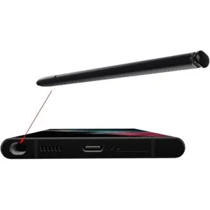 Paquete de 2 bolígrafos negros para Galaxy S22 Ultra S de_3