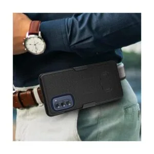 Encased Funda con clip para cinturón para Moto G Stylus 5G_3