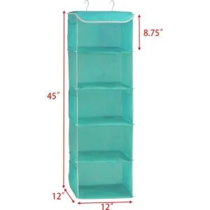 Simple Houseware Organizador de armario colgante de 5_4