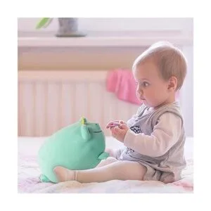 Animal de peluche de rana súper suave linda almohada de_4