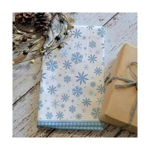 Seliem Winter Let it Snow Snowman Juego de 2 toallas de_5