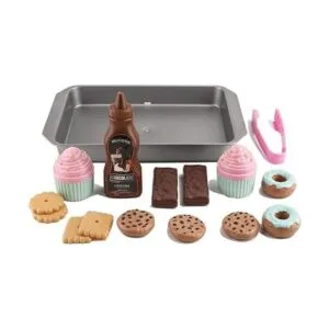 ELitao Juego de alimentos de juego para galletas comida_3