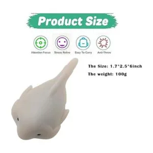 Blobfish Juguete de mochi de pez para ansiedad tirar_4