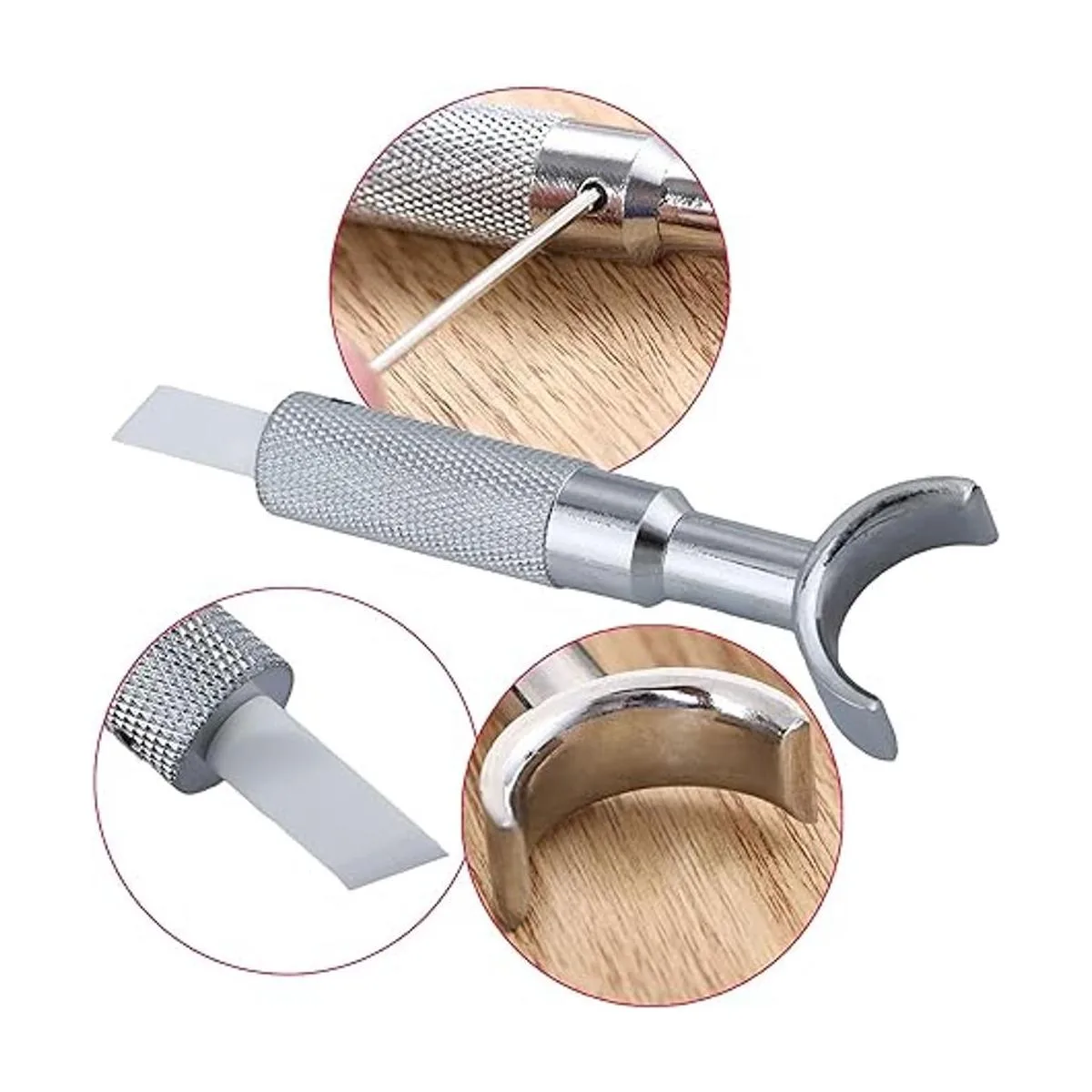 piel Handwork Tool Rotary cuchillo cuchillo de giro_5