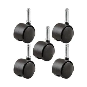 Shepherd Hardware 8741E Ruedas para silla de oficina de_4