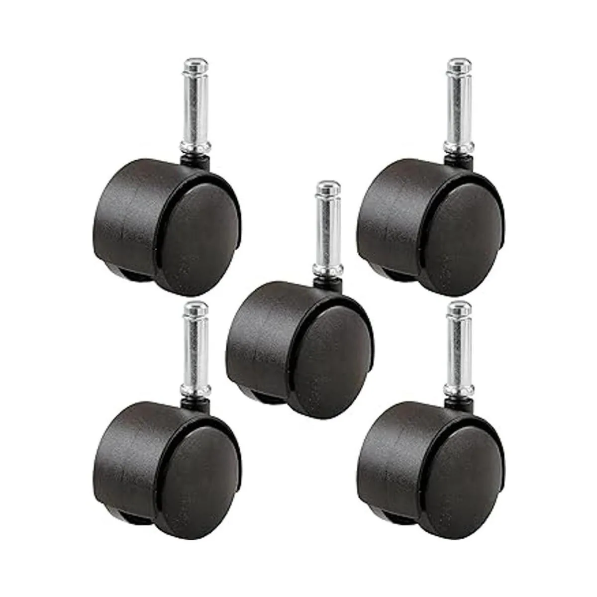 Shepherd Hardware 8741E Ruedas para silla de oficina de_4