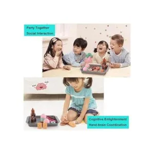 ELitao Juego de alimentos de juego para galletas comida_6