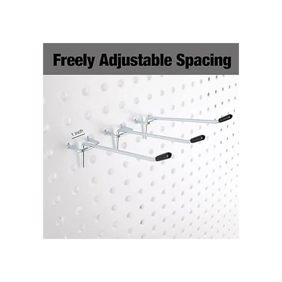 Irrigaton 4 Inch Pegboard Hooks 50Pack Hanging Hooks Set_4