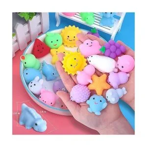 POKONBOY 100 juguetes blandos de Mochi Squishies mini_2