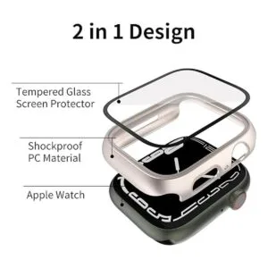 Hooglny Funda rígida de policarbonato compatible con_3