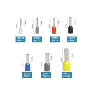 Fidioto Kit de terminales de virolas de alambre de 1900_2