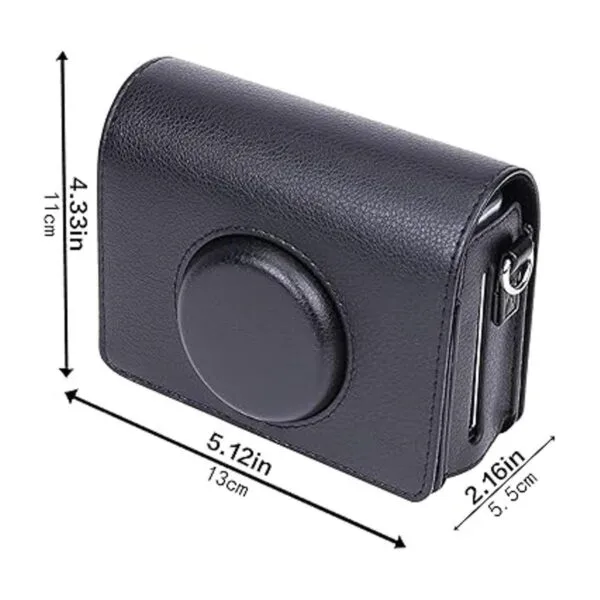 Khanka Funda de cuero de repuesto para cámara Fujifilm_6