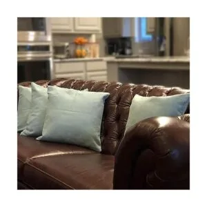 Allgala Paquete de 4 fundas de almohada decorativas de 18_4