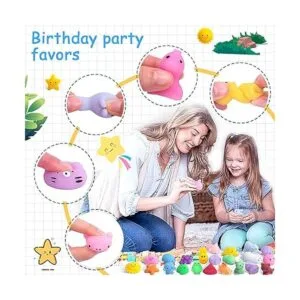 POKONBOY 100 juguetes blandos de Mochi Squishies mini_6