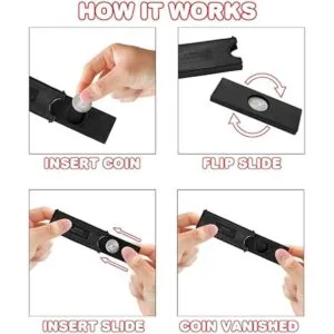 ArtCreativity Coin Trick Magic Slider Juego de 6_4