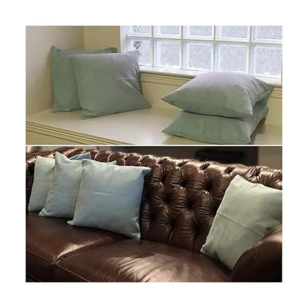 Allgala Paquete de 4 fundas de almohada decorativas de 18_3