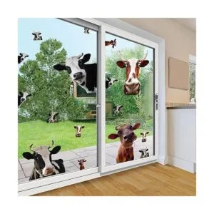 KOKOLAP 20 calcomanías divertidas de vaca calcomanías de_3