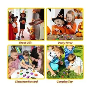 TOANWOD 72 juguetes para ansiedad de Halloween Mochi_5